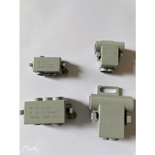 New type 1pcs/lot PCT T-6 T-16 Y-6 Y-16 Fast Wire Connector Universal Wiring Cable Connector Push-in Conductor Terminal Block