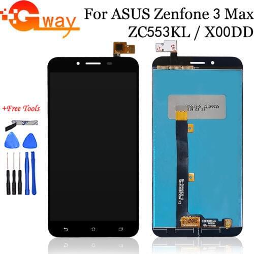 LCD For ASUS Zenfone 3 Max ZC553KL LCD Display Touch Screen Assembly Digitizer For ASUS Zenfone 3 Max ZC553KL X00DD LCD
