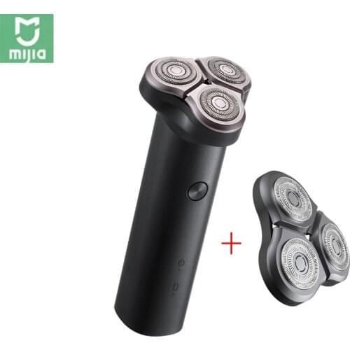 Xiaomi Mijia S300 3D Floating Smart Electric Shaver IPX7 Waterproof Razor Type-C Charging Dual Layer Blade Dry&Wet Beard Shaving