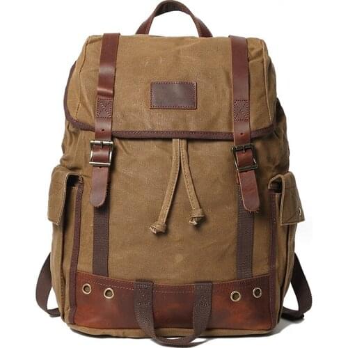 Backpack Outdoor Mountaineering Travel Leisure Fashion Student Computer Bag Mens Trend