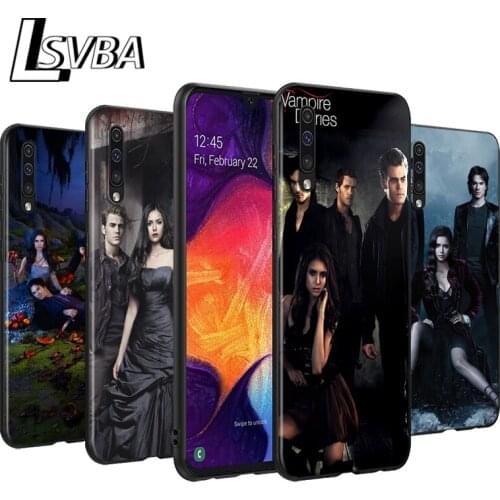 Silicone Phone Case The Vampire Diaries for Samsung Galaxy A90 A80 A70S A60 A50S A40 A20E A20 A10S Soft Black Cover