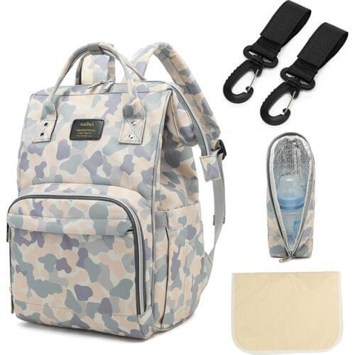 Baby Diaper Bag With USB Interface Large baby nappy changing Bag Mummy Maternity Travel Backpack for mom Nursing bags