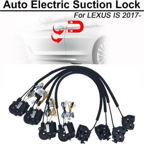 Smart Auto Car Electric Suction Door Lock for Lexus IS Series 2017- Soft Close Super Silence Self-priming Door