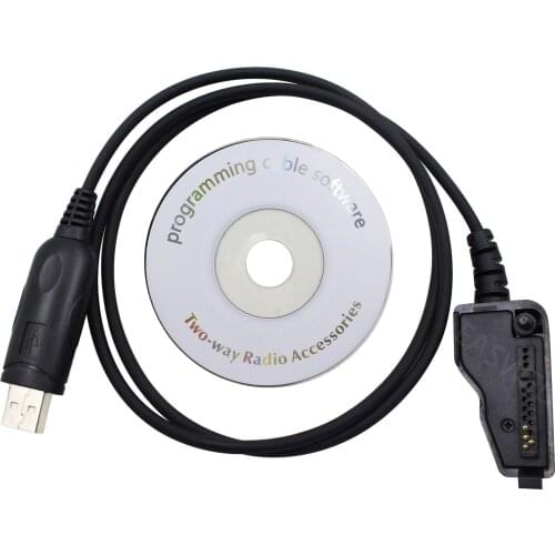 USB Programming Program Cable Cord For Kenwood Radio TK-2180 TK-3180+Software&SN