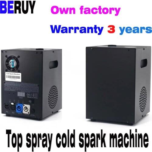 Beruy600w cold spark wedding bar celebration performance dmx flame source and remote control firework machine