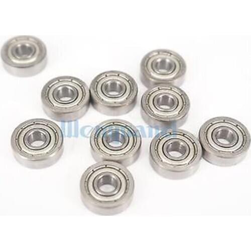 10)604ZZ 4x12x4mm ABEC1 Thin-wall Shielded Deep Groove Ball Bearing