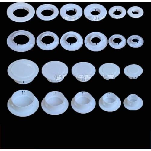 11 Models Air Conditioner Wall Hole Cover Strong Plastic for DIY Air Conditioning Parts Free Shipping