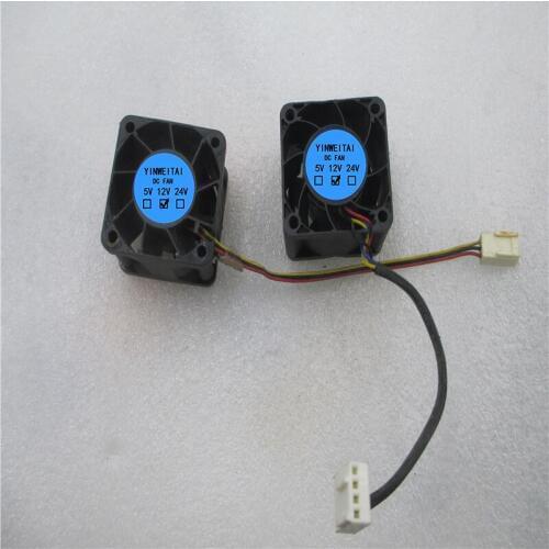 2PCS fan for 4028M12B-PF1 T&T 40mm 4cm DC 12V 0.22A 7200RPM ball bearing axial case cooling fan PIA040H12M P01-AB