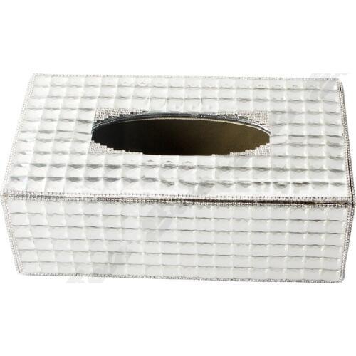 Car Tissue Box Holder Bling Room Desktop Tissue Box Paper Dispenser Bathroom Home Car Accessories