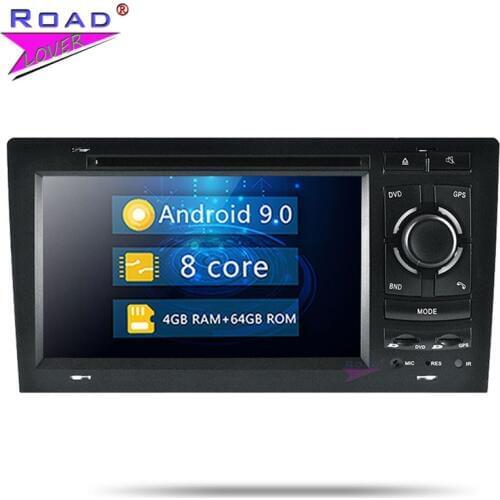 Roadlover Android 9.0 Car Multimedia DVD Video For Audi A8 S8 1994 1995 1996 1997-2003 Stereo Automagnitola Two Din Player Radio