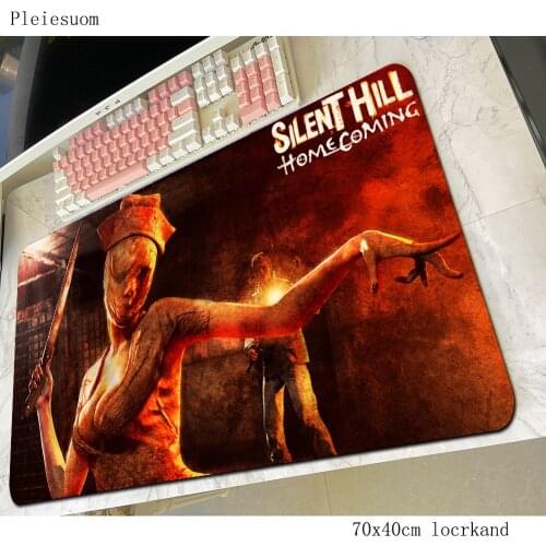 Silent hill pad mouse home computer gamer mouse pad 700x400x3mm padmouse Mass pattern mousepad ergonomic gadget office desk mats