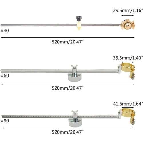 Torch Round Compass Cutting Roller Magnetic Guide Wheel Plasma Cutter Cutting Torch w/ Scale