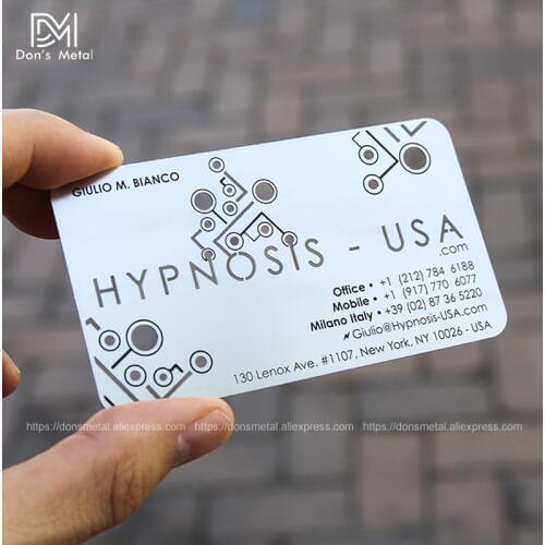 Metal business card metal membership card design production personality stainless steel business card metal card custom