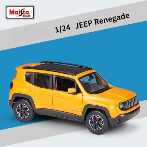 Maisto 1:24 JEEP Renegade Simulation Model Car