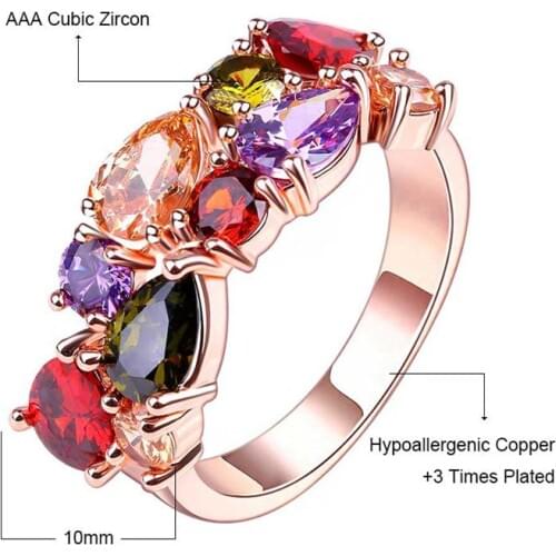 Fashion Mona Lisa Silver Color Engagement Ring Crystal from Swarovskis Wedding Rings for Women Jewelry Accessories anillos