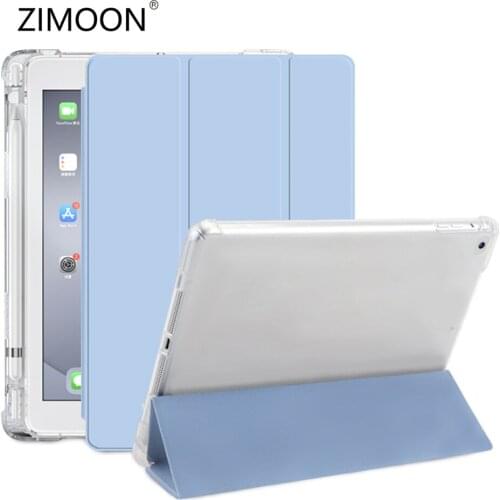 For iPad Air 4/3/2 Case for iPad 10.2 Smart Cover for iPad 9.7 Case for iPad mini 4/5 Pro 10.5/11 Cover with Pencil Slot