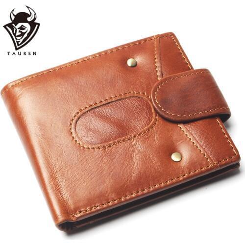 New Coin Purse Cheap Mens Anchor Style Wallet Genuine Leather Coin Purse For Men Card Holder Strong Wallet