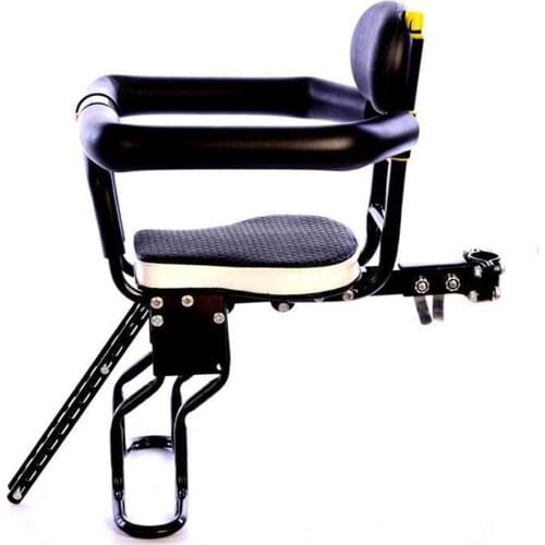 Detachable Children Bike Seat Bicycle Front Mount Baby Carrier Seat With Handrail For Kids Children Toddler Bike Accessories