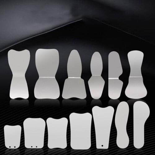 GU110 Stainless Steel Dental Mirrors Photography Autoclavable IntraOral Dental Orthodontic Reflector Mirrors Oral Care Dentist