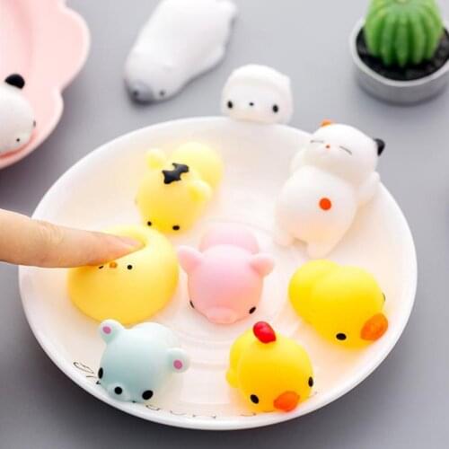 Squishy Toy Cute Animal Antistress Ball Squeeze Mochi Rising Toys Abreact Soft Sticky Squishi Stress Relief Toys Wholesale
