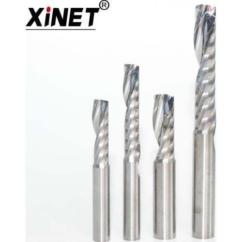 1.0-1.5-2.0-2.5-3.175-4-5-6-8mm,CNC carbide end mill,woodworking router bit,1 flute end milling cutter, MDF,PVC