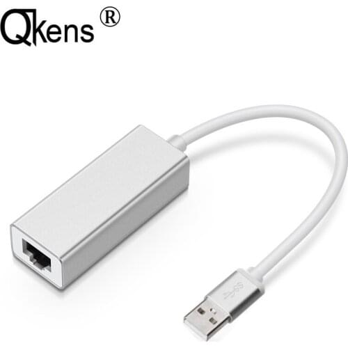 USB 2.0 Ethernet Adapter USB2.0 to RJ45 Lan Network Card Home Wired Network Cable Converter for Mac Macbook Notebook Laptop pc