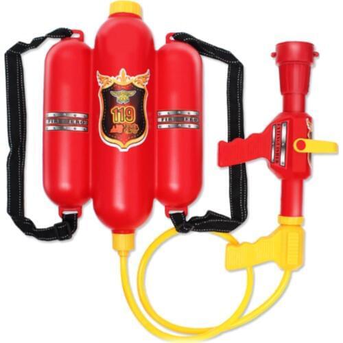 Water Gun Summer Kids Gift Props Beach Children Outdoor Fireman Toy Durable Red Sprayer Plastic Squirter