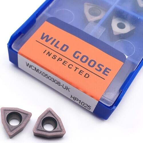 WCMX050308-UK HP1025 carbide Insert external turning tool lathe cutter CNC for steel and stainless steel