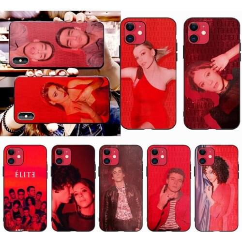 YJZFDYRM Spanish TV Series Elite Soft Silicone TPU Phone Cover for iPhone 11 pro XS MAX 8 7 6 6S Plus X 5S SE 2020 XR case