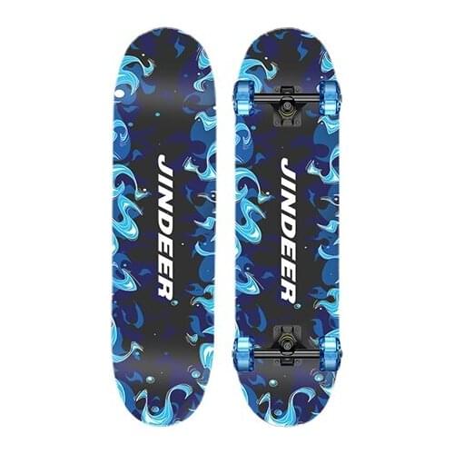 Zq Skate Scooter Beginner Children 6-12 Years Old Adult Twin Tips Adult Scooter