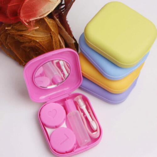 1 pc Popular Travel Kit Easy Carry Mini Square Contact Lens Case Box