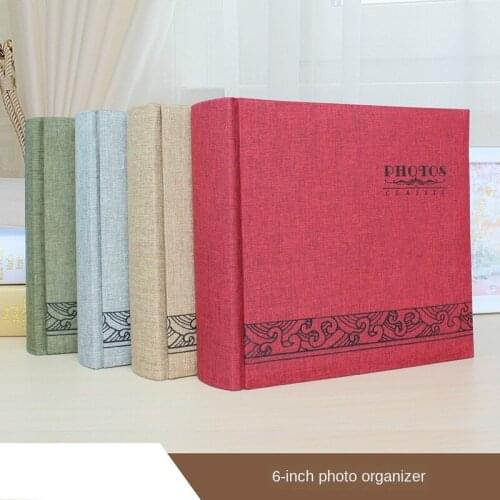 6-inch Photo Album 200 Pages Slip Memo Scrapbook Paper Baby Family Scrapbook Albums Wedding Foto Scrapbooking Album WY80507
