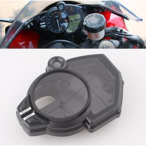Motorcycle Accessories Black Tachometer Instrument Cover Case ABS Shell Mountings Fits for Yamaha YZF 1000 R1 2009-2012