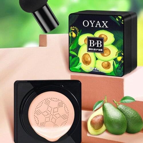 Mushroom Head Air Cushion CC Cream Natural Moisturizing Foundation Concealer Whitening Oil-control Makeup BB Cream Cosmetics