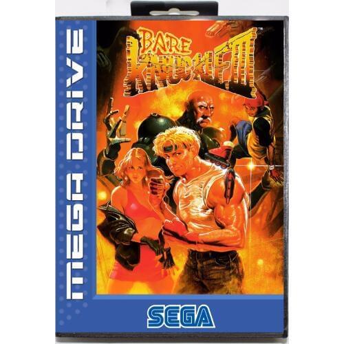 Bare Knuckle III 16 bit MD Game Card With Retail Box For Sega Megadrive/Genesis