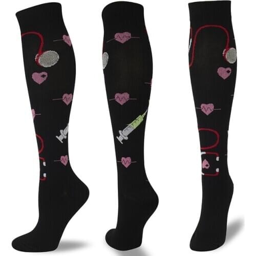 Compression Socks 20-30 Mmhg Is BEST For Athletic Medical Nurse Running Flight Travels For Men & Women Outdoor Sports