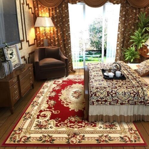Living Room Carpet Coffee Table Sofa European Simple Bedroom Bedside Modern Hand Carved Woven Thickening Europe And The United S