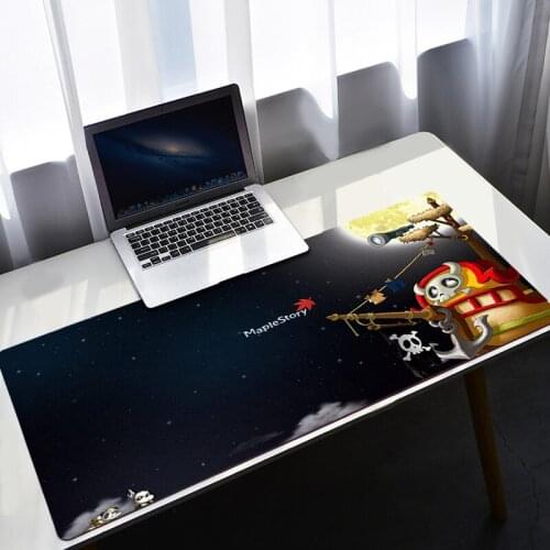 Maplestory Mouse Pad Anime Keyboard Mat Large PC Gamer Cabinet Gaming Mats Mause Cute Desk Accessories Mousepad Personalized