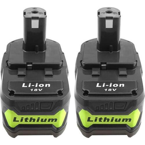 18V 5000mAh Li-ion Rechargeable Battery for Ryobi ONE cordless Power Tools BPL1820 P108 P109 P106 P105 P104 P103 RB18L50 RB18L40