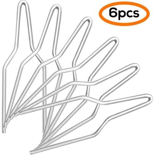 6Pcs Chrome Nickel Alloy Soldering Tips High Impedance Mini Carved Heating Wire Adjustable Wood Burning Welding Solder Tip Kits