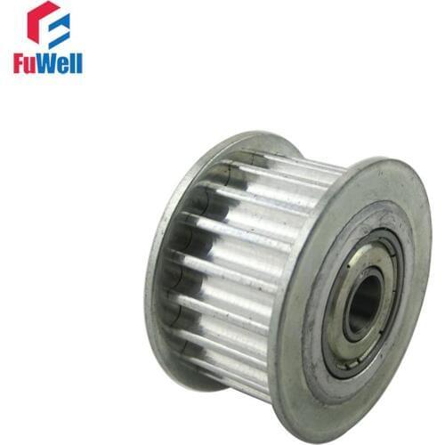 HTD5M 40T Timing Idler Pulley 16/21/27mm Belt Width Bearing Synchronous Wheel 40 Teeth 10/15/17/20/25/30mm Bore Idle Belt Pulley