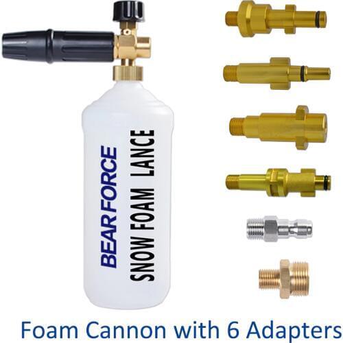 Foam Cannon Snow Foam Lance for Karcher Cleanforce AR Lavor Greenworks Homelite Nilfisk Briggs Craftsman High Pressure Washer