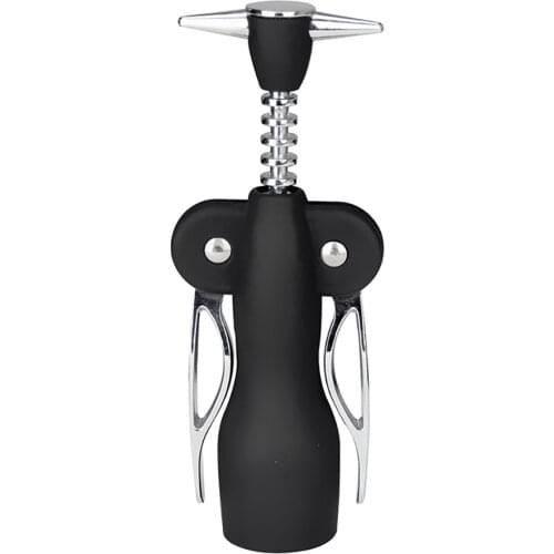 Hot Zinc Alloy Portable Red Wine Opener Wing Type Metal Sommeliers Wine Corkscrew Bottle Openers Corkscrews Wine Cork Remover
