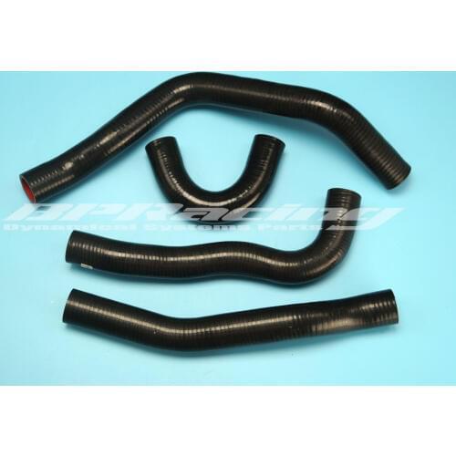 Silicone radiator hose/pipe kit for Mitsubishi Lancer Evoluti Evo10 Evo X CZ4A 4B11 Black
