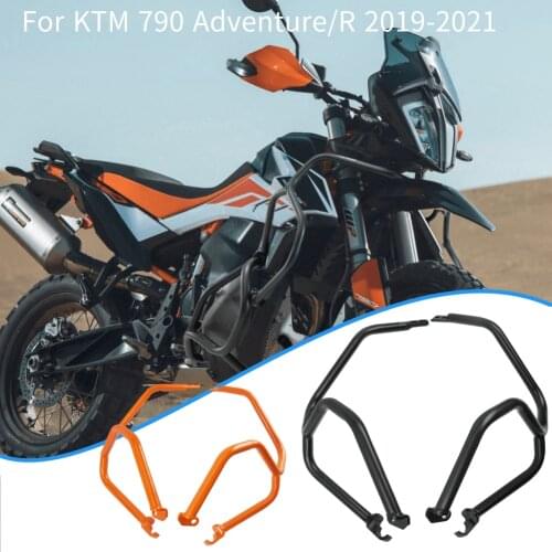 Motorcycle Upper Engine Guard Crash Bars Bumper Frame Protector Fairing For KTM 790 Adventure R 790 ADV 2019-2021 2020