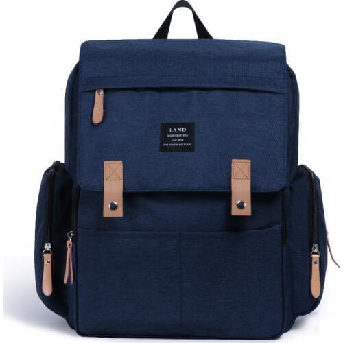 Waterproof large-capacity shoulders mommy bag milk dad bag unisex mother and baby bag cross-border exclusively for