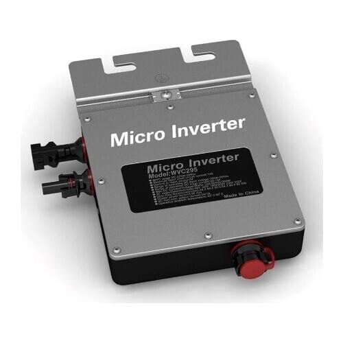 WVC295 295W Micro Solar Grid Tie Power Inverter for Solar Power System with WIFI-MODEM-433MHz for choice IP67 Sine wave inverter