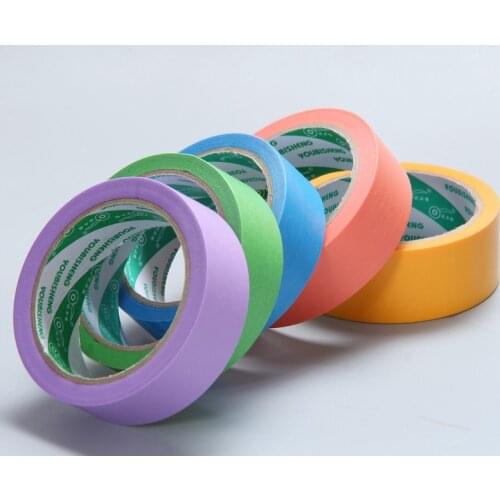 10pcs/lot 15mm Width 25M DIY PackagingSticker Decoration Painting Furniture Adhesive Masking Tape Masking Tape