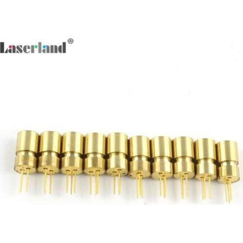 10pcs Mini Focusable 6*10mm 650nm/660nm 5mW Dot Red Laser Diode Module No Driver