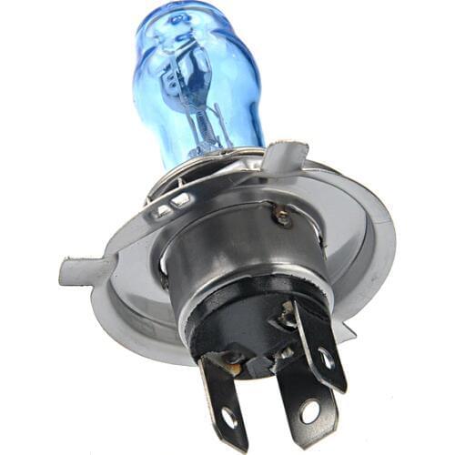 2x H4 Halogen Xenon Low Beam Light Bulbs P43T Super White 6000K 12V 100/90W HID HOD Headlight Bulbs Free Shipping